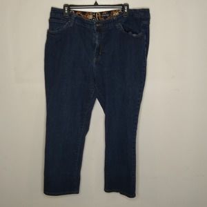 St.Johns Bay women's 20W  Capri blue jeans. Casual